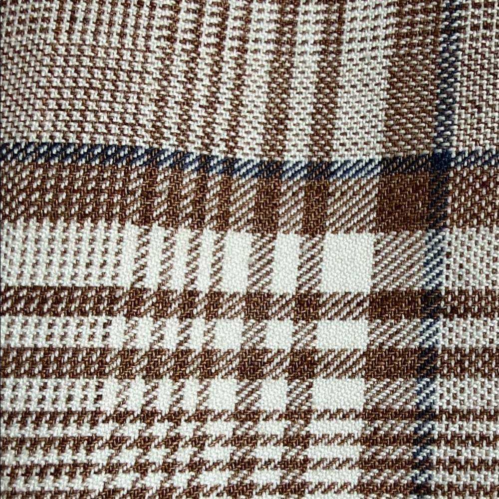 Veronica Beard Viva Dickey Brown Plaid Double-Breasted Blazer - Picture 7 of 10